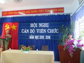 Album hội nghị Cán bộ viên chức năm học 2015-2016