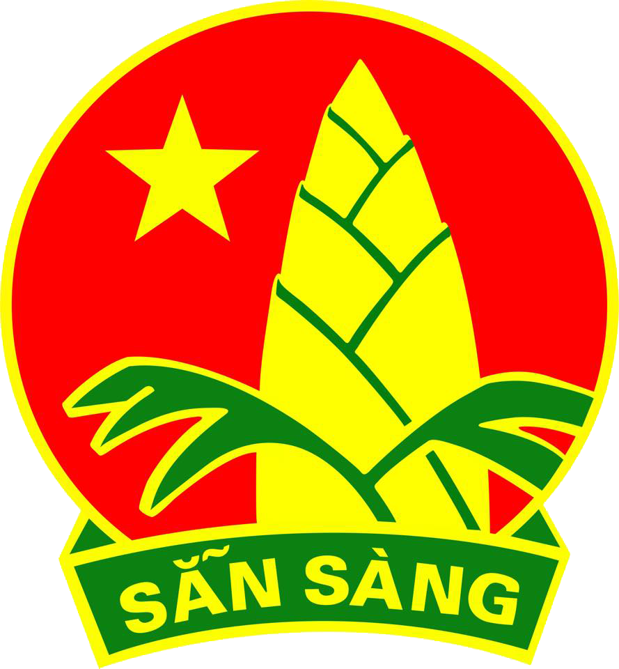 Liên Đội hát Quốc ca Việt Nam tại địa chỉ đỏ