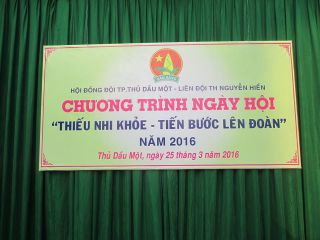 Ngày hội "Thiếu nhi khoẻ - Tiến bước lên đoàn"