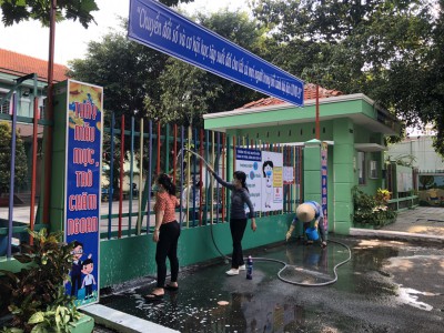 Ra quân tổng vệ sinh môi trường trong trạng thái bình thường mới.