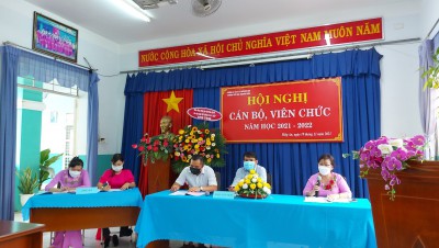 Hội nghị Cán bộ - viên chức năm học 2021 - 2022