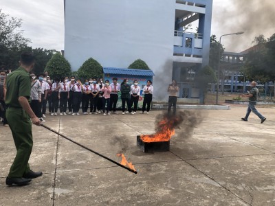 Tập huấn công tác Phòng Cháy Chữa Cháy năm 2023