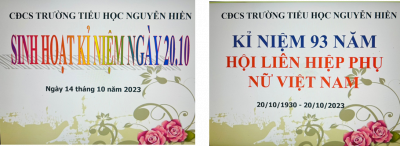 SINH HOẠT 20.10.2023