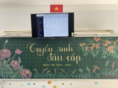 Tuyển sinh lớp 1 năm học 2024-2025