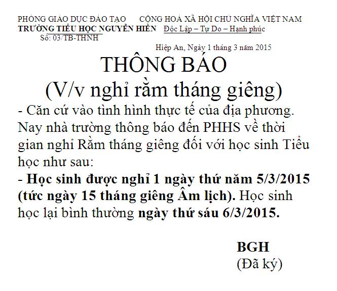 nghi ram thang gieng