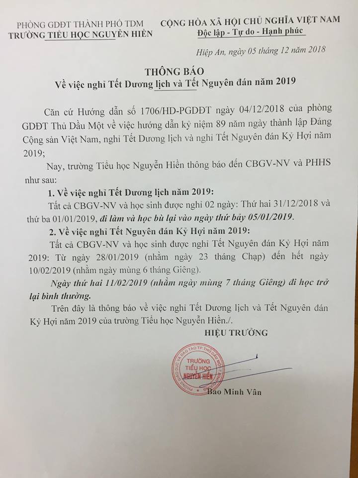 nghi tet