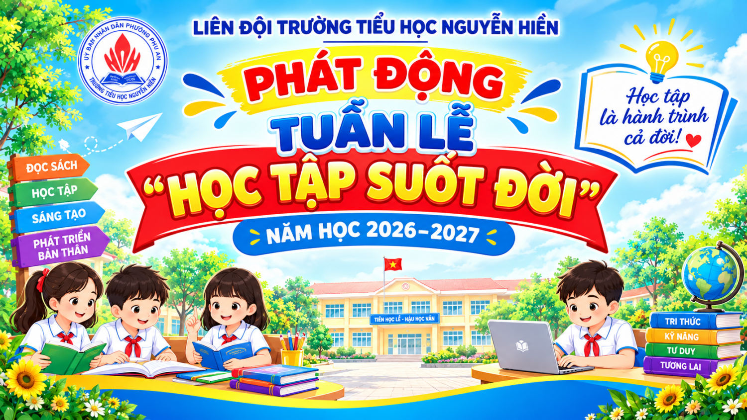 Phát động "Tuần lễ học tập suốt đời" và sinh hoạt chuyên đề đầu tuần