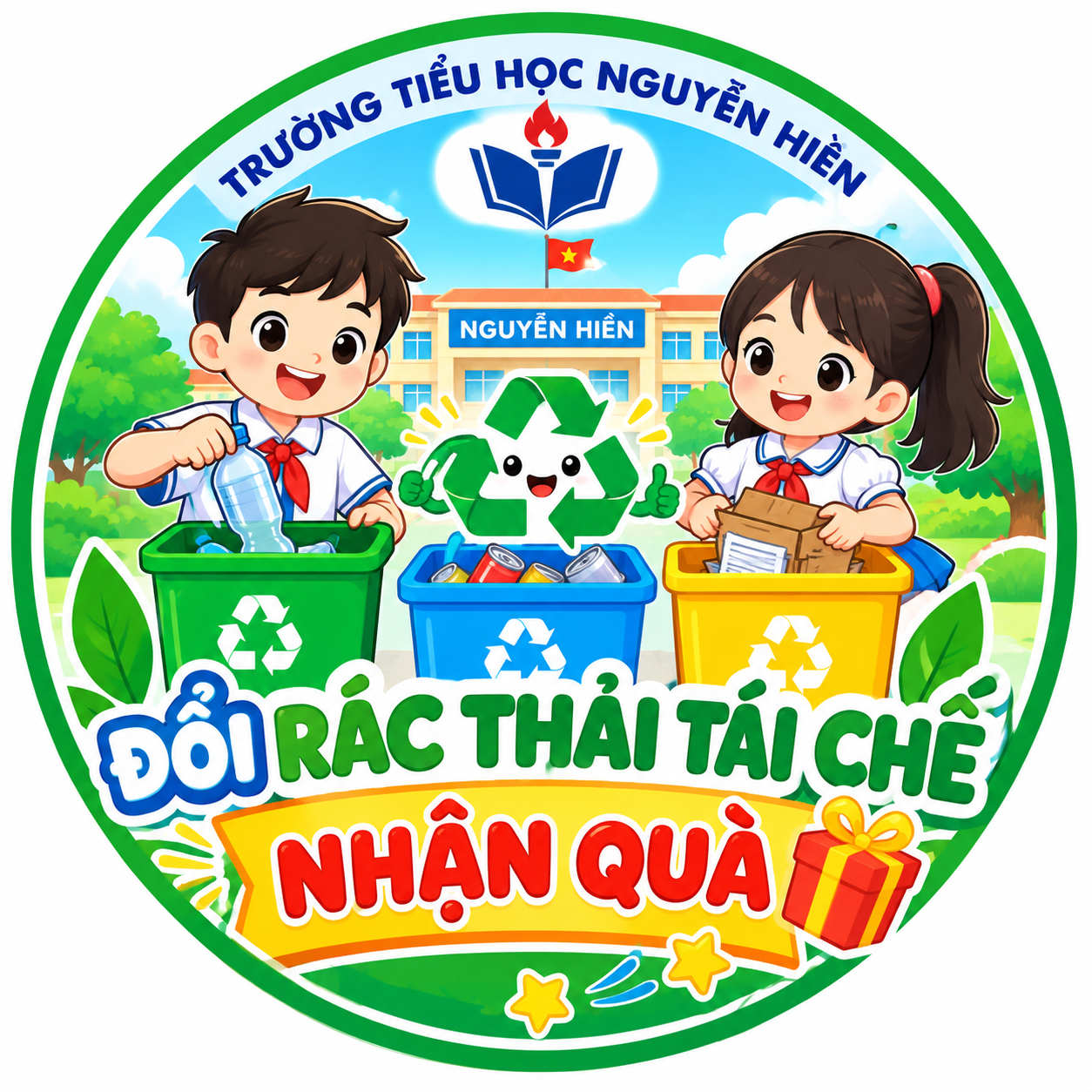 Chương trình "Đổi rác thải tái chế nhận quà"